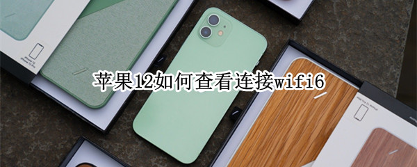 苹果12如何查看连接wifi6（苹果12如何查看连接wifi）