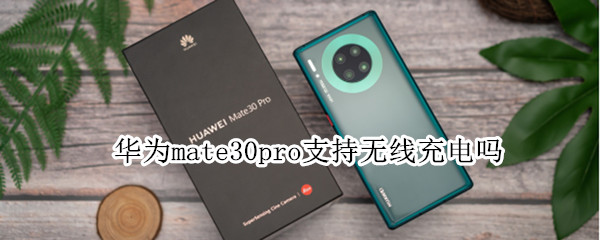 华为mate30pro支持无线充电吗（华为mate30pro能否无线充电）