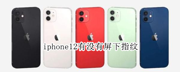 iphone12有没有屏下指纹（苹果12是否有屏下指纹）