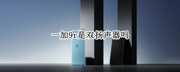 一加9r是双扬声器吗 一加9r是双扬声器吗还是单扬