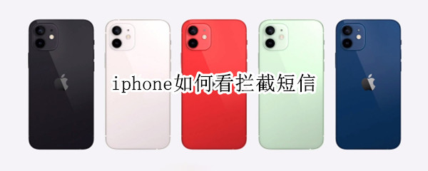 iphone如何看拦截短信（iphone怎么看拦截短信）