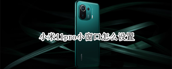 小米11pro小窗口怎么设置（小米11pro小窗口怎么设置不了）