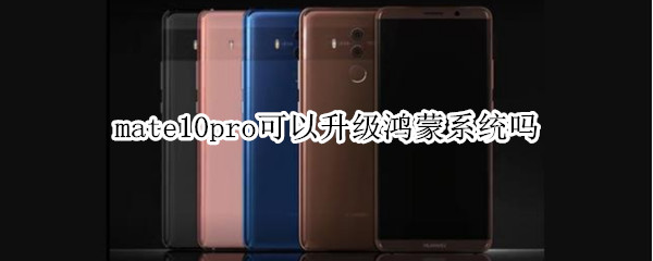 mate10pro可以升级鸿蒙系统吗（mate10pro能升级鸿蒙系统吗）