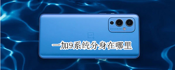 一加9系统分身在哪里（一加9系统分身在哪里打开）