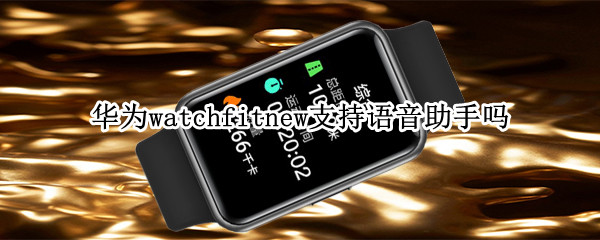华为watchfitnew支持语音助手吗（华为watchfit有语音助手吗）