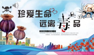 国际禁毒宣传口号 国际禁毒日宣传口号