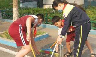 小学生扫地的方法步骤（小学生如何扫地教学视频）