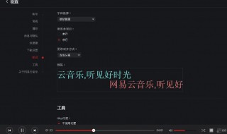 网易云怎么显示歌词 苹果网易云怎么显示歌词