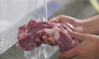 如何清洗猪肉（如何清洗猪肉的血水）