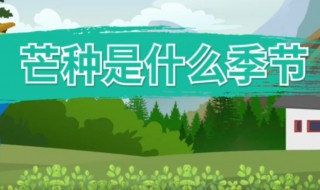 芒种属于哪个季节的节气 芒种属于节气吗