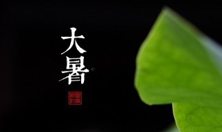 古人怎么过大暑（古人咏大暑）