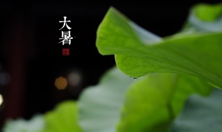 大暑什么时候结束 大暑什么时候开始