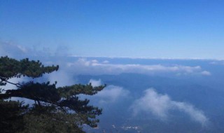 大别山主峰海拔多少米（大别山最高峰海拔多少米）