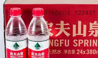 农夫山泉是什么水（农夫山泉矿泉水）