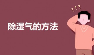 如何除湿气 如何除湿气最有效的方法