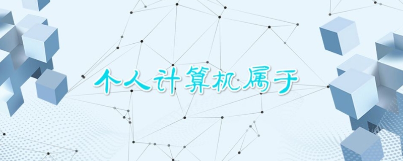 个人计算机属于 个人计算机属于微型计算机