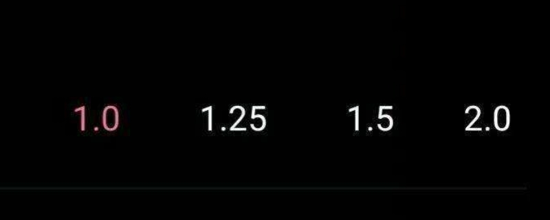 正常倍速是1.0还是1.25（正常倍速是1.0还是1.1）