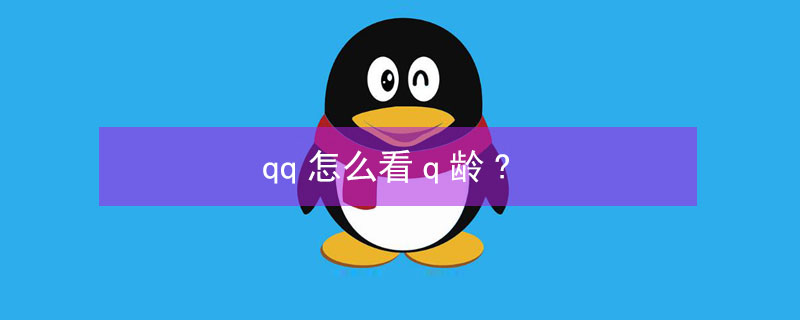 qq怎么看q龄? 手机qq怎么看q龄