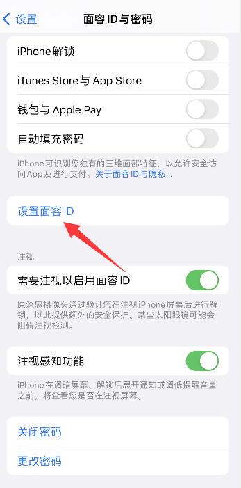 iPhone面容能设置几个人