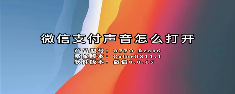 微信支付声音怎么打开（微信支付声音打开之后还是没有声音）