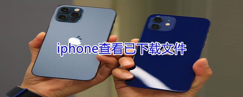 iPhone查看已下载文件 iphone查看已下载文件浏览没有文件