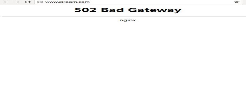 网站进不去显示502（网站进不去显示500）