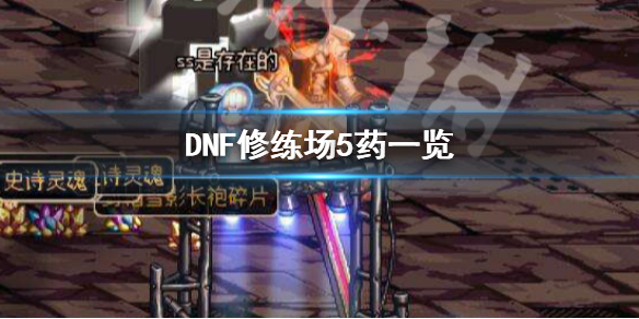 DNF修练场5药是什么（dnf训练场5药）