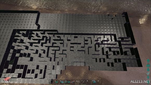 《方舟:生存进化》迷宫建筑构造方法解析攻略 方舟生存进化闯关迷宫建筑赏析