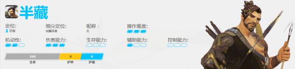 《守望先锋》半藏背景及技能介绍 守望先锋角色半藏