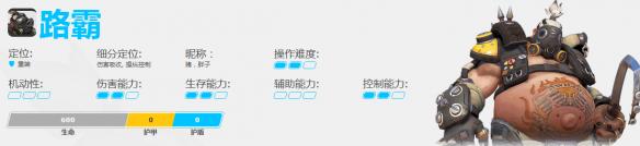 《守望先锋》路霸背景及技能介绍 守望先锋什么英雄克制路霸