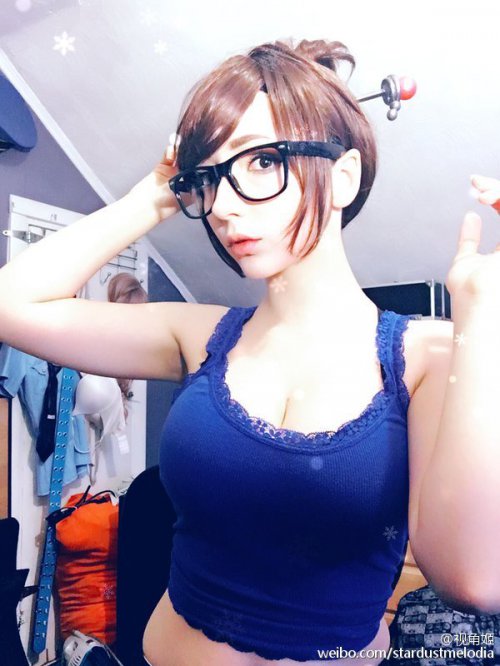 《守望先锋》美COS图赏 守望先锋天使cosplay