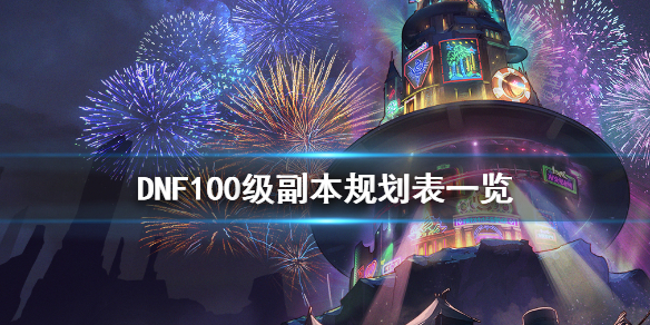 DNF100级副本怎么规划（dnf100级发展路线）