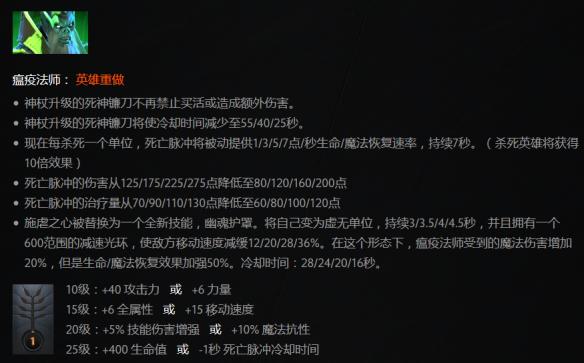 《DOTA2》7.0版新瘟疫法师NEC打法攻略