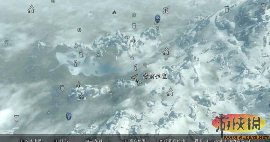 《上古卷轴5：天际》全藏宝图地点（上古卷轴5全地图详解）