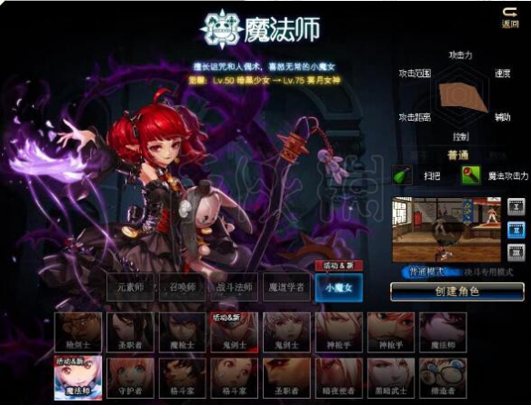 地下城与勇士小魔女技能介绍（地下城与勇士 小魔女）