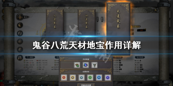 鬼谷八荒天材地宝有什么用（鬼谷八荒天材地宝有什么用处）
