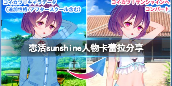 恋活sunshine人物卡蕾拉分享（恋活sunshine角色卡）