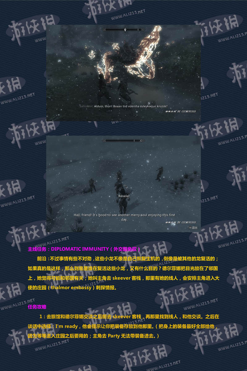 《上古卷轴5:天际》强档攻略