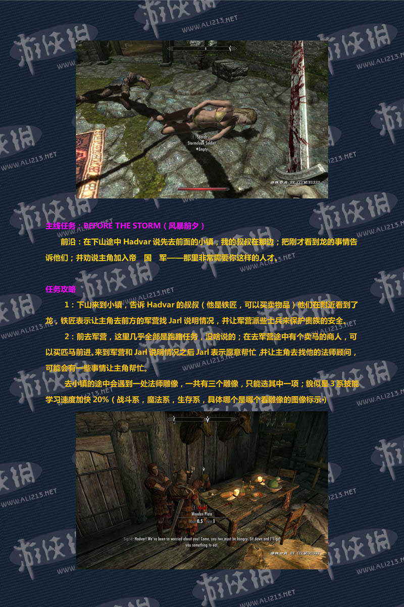 《上古卷轴5:天际》强档攻略