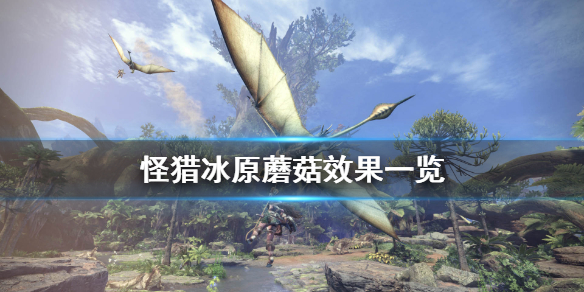 怪物猎人世界冰原蘑菇有什么用 怪猎世界蘑菇效果