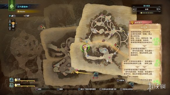 怪物猎人世界冰原古代树森林全宝箱位置一览 古代树森林宝箱_网