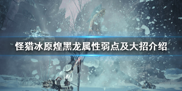 怪物猎人世界冰原煌黑龙弱什么（怪物猎人世界冰原煌黑龙弱什么属性）