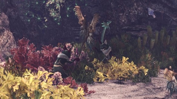 怪物猎人世界冰原拍照任务怎么做 观察任务图鉴+触发方法大全 森林虫笼族：确认或警惕