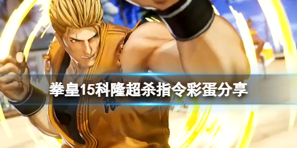 拳皇15科隆超杀指令彩蛋分享（拳皇kof15）