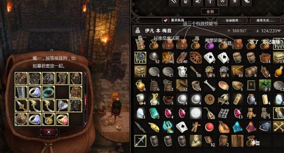 神界原罪2背包怎么用（神界原罪2背包里的东西可以全选吗）