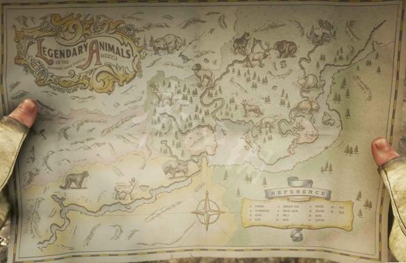 荒野大镖客2野猪位置一览 荒野大镖客2野猪位置一览