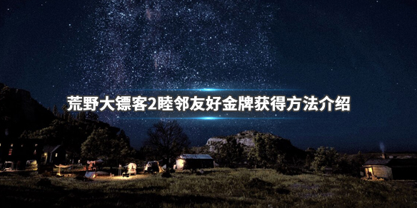 荒野大镖客2睦邻友好金牌怎么拿（荒野大镖客2睦邻友好金牌怎么拿出来）