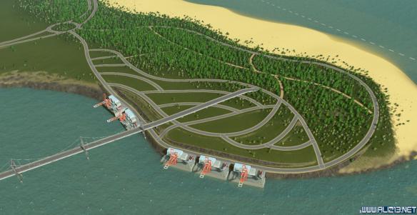 《城市：天际线》覆盖率90%道路网模板分享攻略