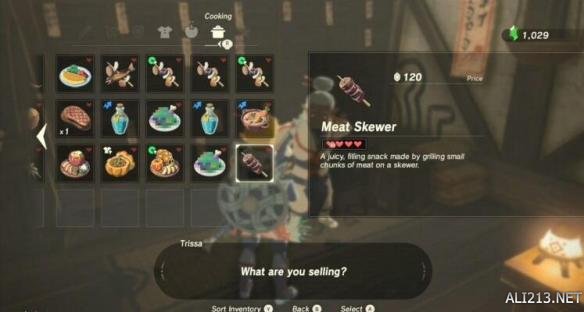 塞尔达传说荒野之息初期快速挣钱方法 初期怎么刷钱快？ 方法一：做厨师，卖料理