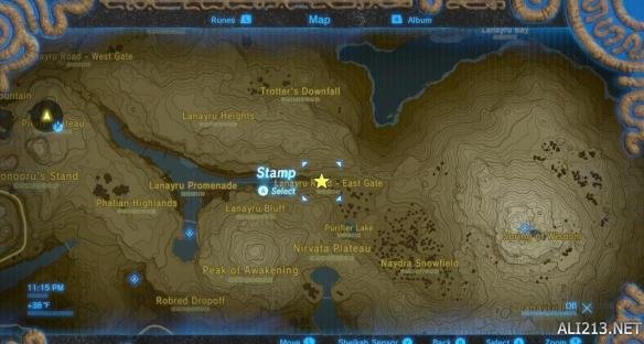 塞尔达传说荒野之息全回忆地点位置图 全回忆地点实景图分享 回忆01